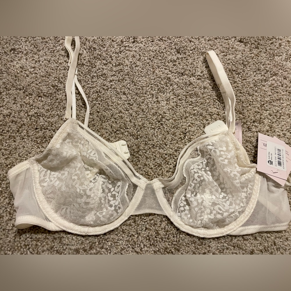 Auden 36a lace see through bra new with tags